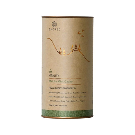 Sacred Taste Ceremonial Matcha Mint Cacao 250g