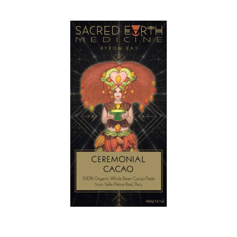 Sacred Earth Med Ceremonial Cacao 400g
