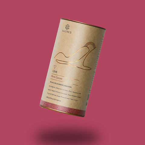 Sacred Taste Ceremonial Rose Cacao 250gm
