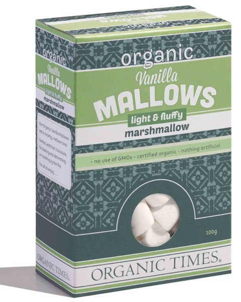 Organic Times Vanilla Marshmallows 100g