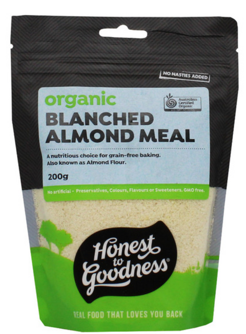 H2G Organic Blanched Almond Meal 200g
