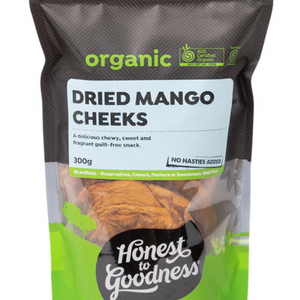 H2G Organic Dried Mango Cheeks 300g