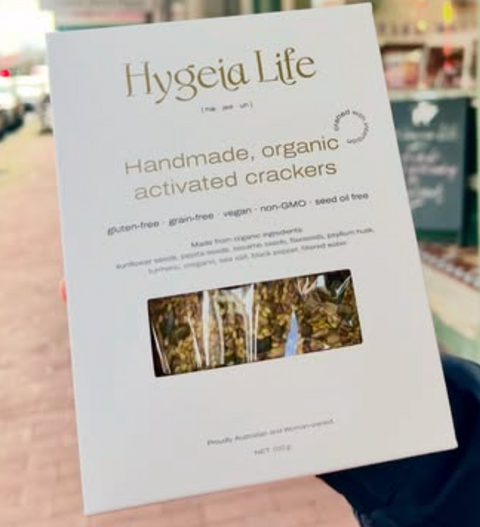 Hygeia Life Organic Activated Crackers 100g
