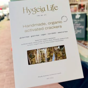 Hygeia Life Organic Activated Crackers 100g