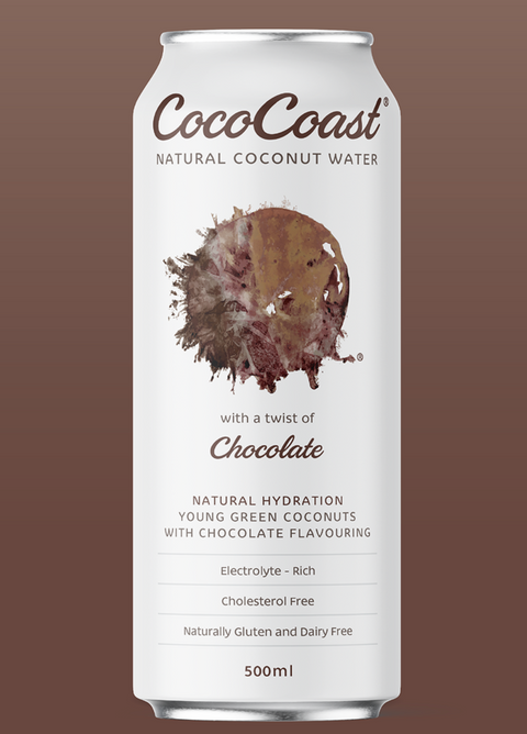 Coco Coast Coconut Water Chocolate 500ml