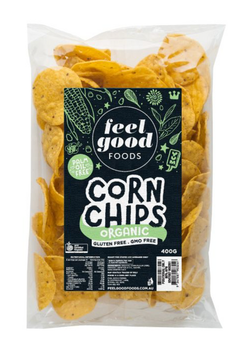 Feel Good Foods Organic Salted Corn Chips 400g