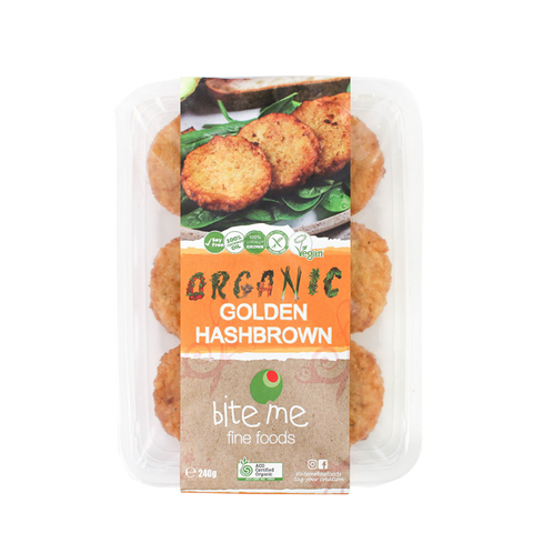 Bite Me Organic Golden Hashbrown 240g