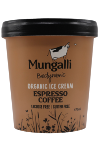 Mungalli Organic Ice cream Espresso Coffee 475mL