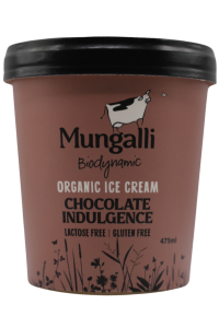 Mungalli Organic Ice cream Chocolate 475mL