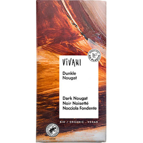 Vivani Organic Dark Chocolate Nougat 100g