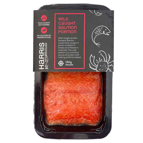 Harris Raw Wild Caught Salmon 150g