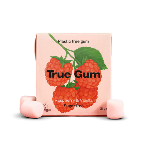 True Gum Raspberry & Vanilla