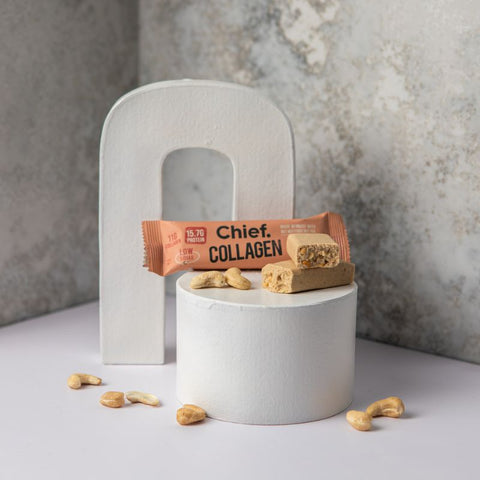 Chief Collagen Cashew Shortbread Bar 11g