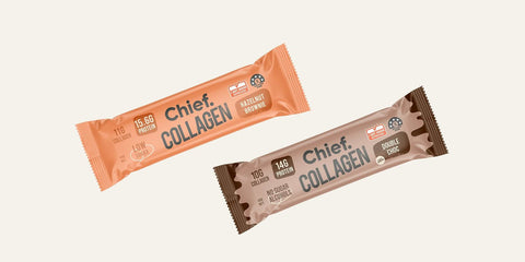 Chief Collagen Bar Choc Salted Caramel 11g