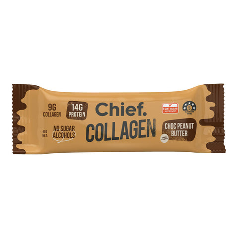 Chief Collagen Hazelnut Brownie Bar 11g