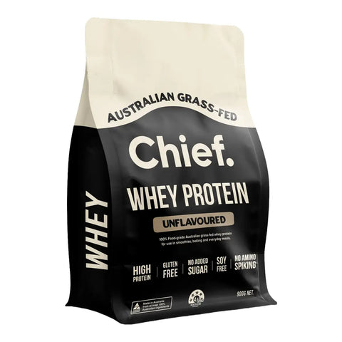 Chief Whey Protein Unflavoured 900g