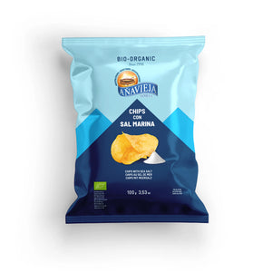 Anavieja organic potato chips with sea salt 100g