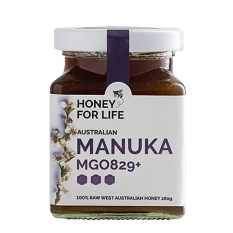 Honey For Life Australian Manuka MGO829+ 260g