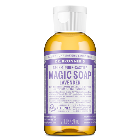 Dr. Bronner's Castile Soap Lavender 59ml