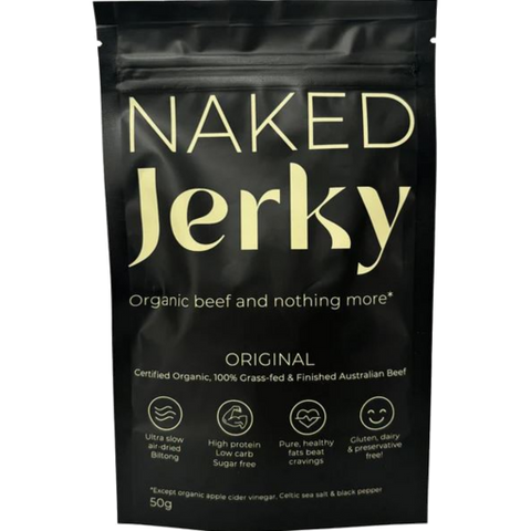 Naked Jerky Organic Original Jerky 50g
