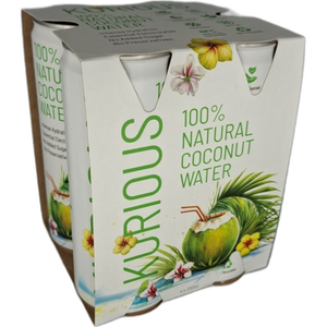 Kurious Coconut Water Carton 4x 250ml