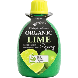 CC Lime Juice Organic 125mL