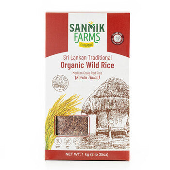 Sanmilk Farms Organic Wild Red Rice 1kg