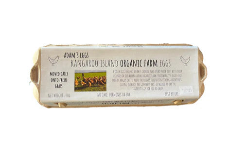 Adam’s KI Organic Eggs 750g