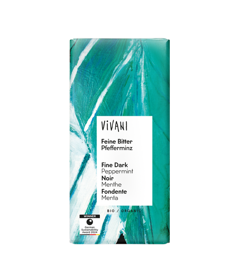 Vivani Organic Dark Peppermint Chocolate 100g