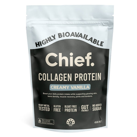Chief Australian Collagen Powder Creamy Vanilla (450g)