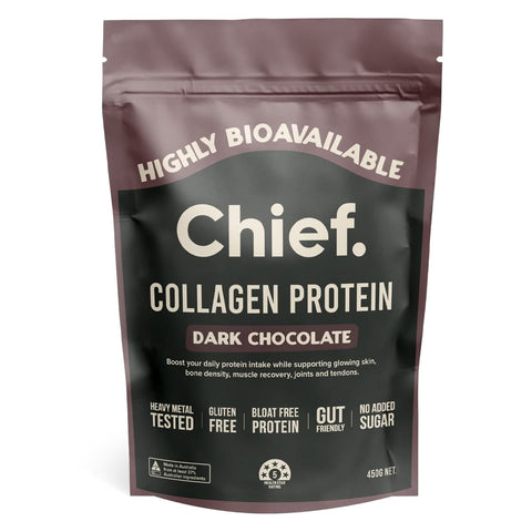 Chief Australian Collagen Powder Dark Choc (450g)