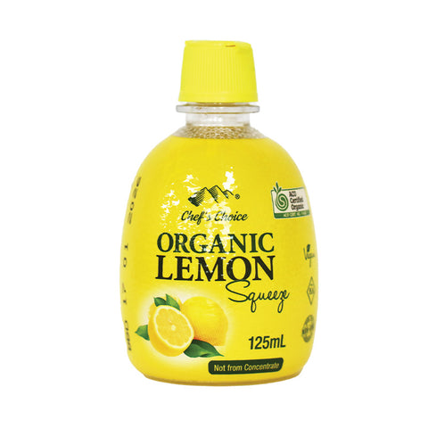 CC Lemon Juice Organic 125mL