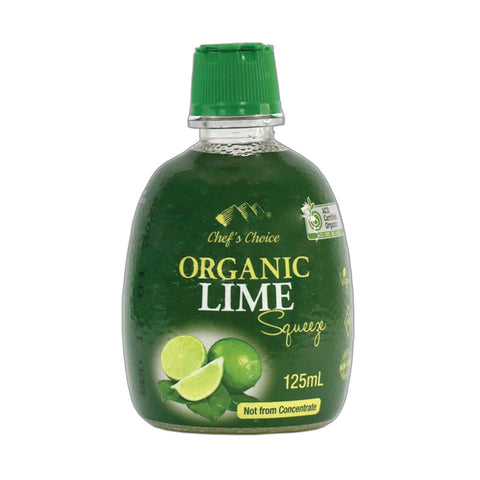 CC Lime Juice Organic 125mL