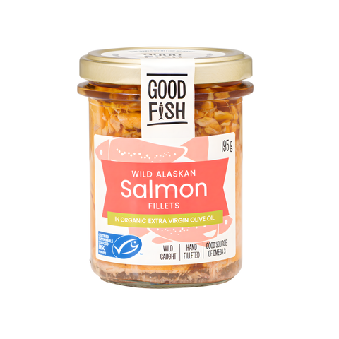 Good Fish Salmon in EVOO 195g Jar