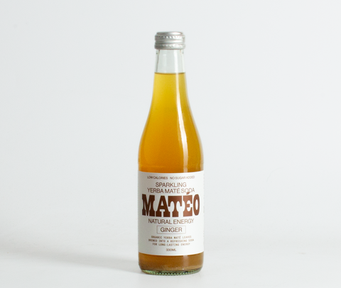 Mateo Sparkling Yerba Mate Soda Ginger 330ml