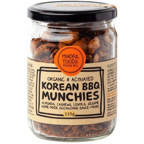 Mindful Foods Organic & Activated Munchies Korean BBQ 200g
