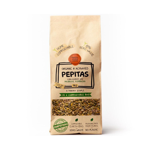 Mindful Foods Organic & Activated Pepitas 300g