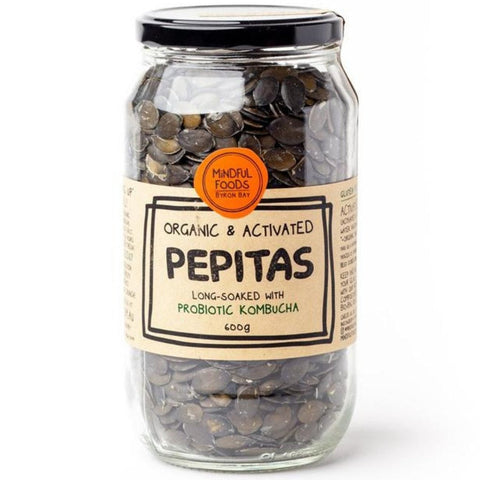 Mindful Foods Organic & Activated Pepitas 300g
