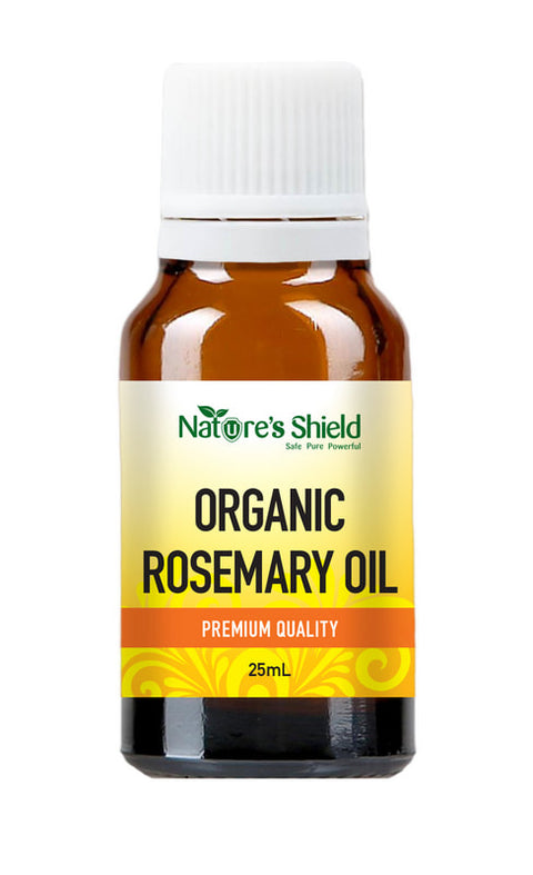 Natures Shield Organic Essentials Oil Rosemary 25ml