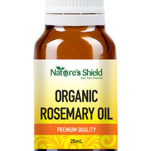 Natures Shield Organic Essentials Oil Rosemary 25ml