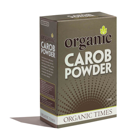 ORGANIC TIMES Carob Powder 200g