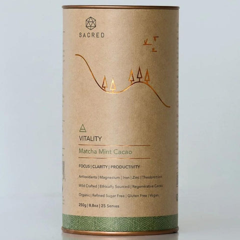 Sacred Taste Ceremonial Matcha Mint Cacao 250g