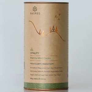 Sacred Taste Ceremonial Matcha Mint Cacao 250g