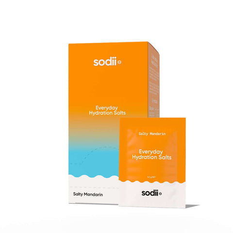 Sodii Electrolyte Powder Mandarin 30 Sachet Box 192g