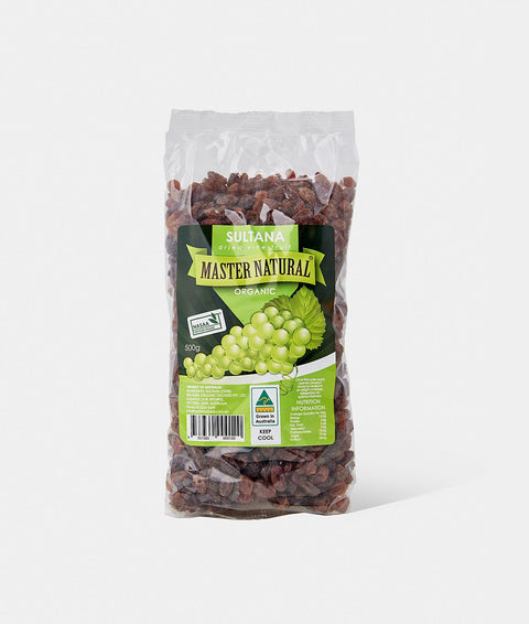 Robinvale Organic Sultanas 500g