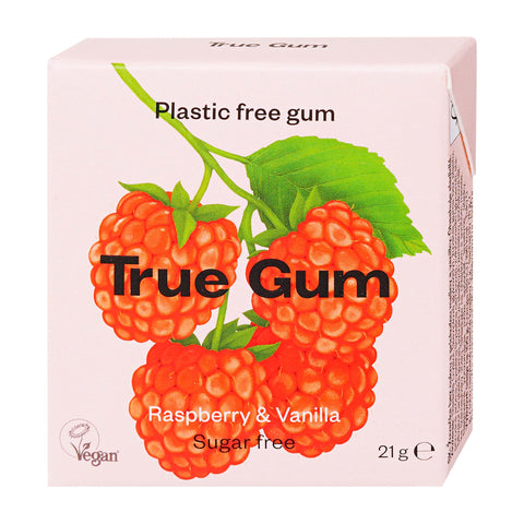 True Gum Raspberry & Vanilla