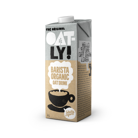 Oatly Organic Barista Oat Milk 1L