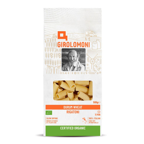 Girolomoni Organic Durum Wheat Semolina Pasta Rigatoni 500g
