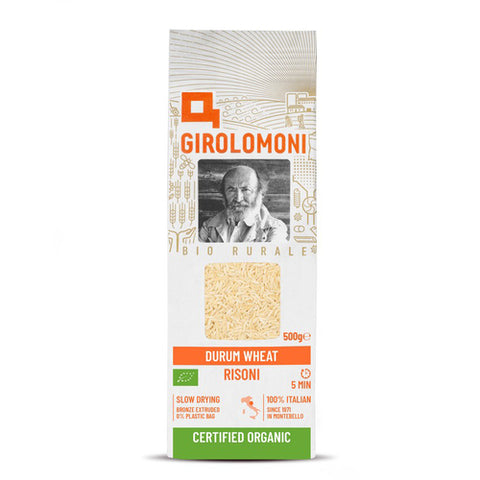 Girolomoni Organic Durum Wheat Semolina Risoni 500g