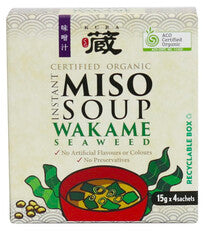 Kura Miso Wakame 15g x 4